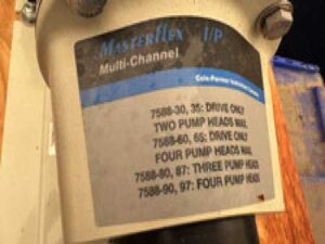 Cole-Parmer Masterflex I/P Multi-Channel Washdown Pump w/3x 77602-10 Heads