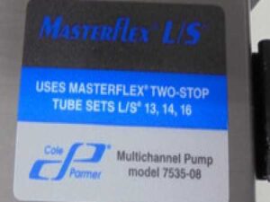 Cole Parmer 7535-08 Masterflex L/S Multichannel Pump Head for Precision Tubing