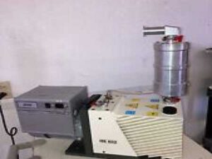 Agilent / Varian HS 602 Vacuum Rotary Vane Pump 220VAC W/ DS-NW25 EXHAUST FILTER