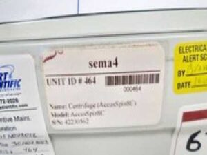 Fisher AccuSpin 8C Centrifuge, w/ 75008810 Rotor