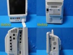 Fukuda Denshi Dynascope 7200 Series Patient Monitor W/ New Non-OEM Leads ~ 30985