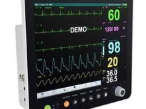 15 Touchscreen Signs Monitor ECG NIBP RESP TEMP SPO2 PR Portable