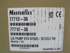 Cole-Parmer 07528-10 Masterflex L/S Pump Drive 77200-60 Easy-Load II NEW A11