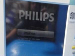 Philips Intellivue MP50 Patient Monitor W/ Leads & MMS/Press/Print Modules~35222