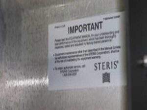 Steris / AMSCO SG-116 SCIENTIFIC GRAVITY STERILIZER AUTOCLAVE