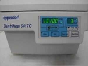 EPPENDORF 5417C 14,000 RPM TABLE TOP CENTRIFUGE WITH F45-30-11 ROTOR & PWR CORD