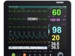 15 Inch Screen Portable Patient Monitor ECG NIBP RESP TEMP SPO2 PR