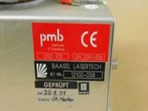 Baasel Lasertech 12100-058 QSD 920 Switch Driver Power Supply