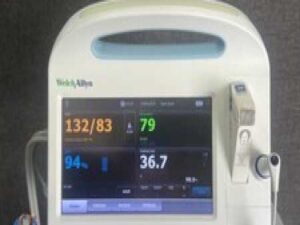 Welch Allyn Connex 6000 Series Vital Signs Monitor 65NTXX w/ Stand & Accessories