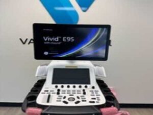 GE Vivid E95 V204 - 4D Cardiac Ultrasound System - Refurbished with M5Sc-D NEW