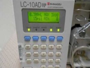 Shimadzu LC-10AD VP HPLC Chromatograph Pump & Mixer Works, Agilent Waters HP