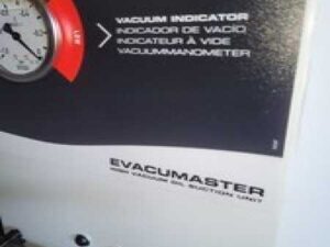 SAMSON, EVACUMASTER, HIGH VACUUM OIL SUCTION UNIT, 8 DIPSTICK WANDS, NEW FOR