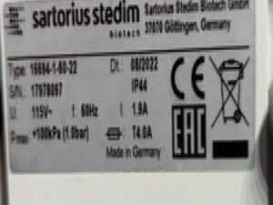 Sartorius Stedim Vacuum Pump 16694-1-60-22 / 115V