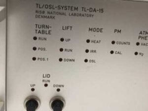 TL/OSL-SYSTEM TL-DA-15 RIS0 NAT LAB DENMARK HV VACUUM PUMP SAMPLER CONTROLLER