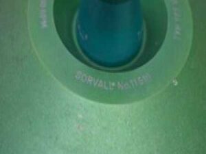 SORVALL TYPE TFT 456 CENTRIFUGE ROTOR 45,000 RPM NO. 11510