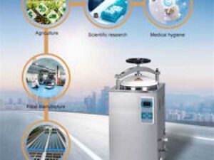 75L Vertical Pressure Steam Autoclave Sterilizer Machine Sterilizat 0.23Mpa 134℃