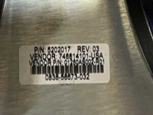 5202017 - GE - CT - PLENUM FAN PLATE ASSEMBLY