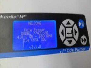 CP Masterflex Model 77420-20 Digital Pump 77602-10 Peristaltic Pump Head