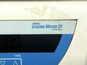 Thermo Scientific Sorvall Legend Micro 21 Centrifuge 75002436 with Rotor, Tested
