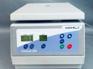 VWR Clinical 200 Large Capacity Centrifuge Digital with Hermle 221.55 Rotor
