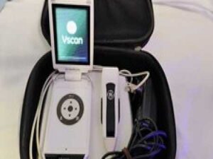 GE Vscan Portable Ultrasound GM000350 w/ Single Head Probe & Docking Station