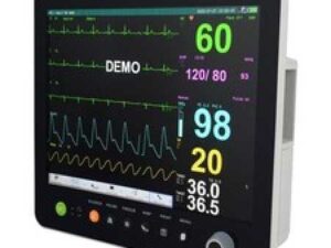 15 Inch Screen Patient Monitor ECG NIBP RESP TEMP SPO2 Multi-parameter