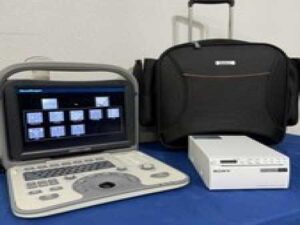 SonoScape A6 Portable Ultrasound, Sony Printer and Travel Case