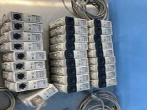 LOT OF 27 Philips VueLink Gas Analyzer Interface Module M1032A & 10 CABLES