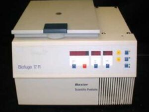 Baxter Heraeus Biofuge 17R 2752 Centrifuge w/ 1379 Rotor