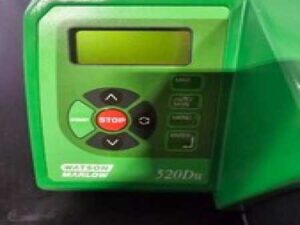 WATSON MARLOW 520DU PERISTALTIC PUMP R1 HEAD 2.4MM WALL THICKNESS