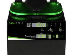 DASH Flex 12 STAT Centrifuge Expedited Turnaround Green Lid Lights