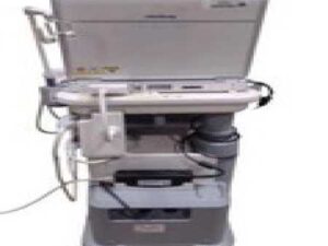 MINDRAY M7 PORTABLE ULTRASOUND MACHINE & ONE PROBE L14-6S  AND CART
