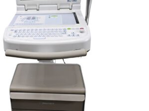 MORTARA ELI 350 INTERPRETIVE ECG EKG MACHINE W/ LEADS