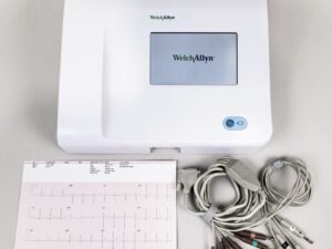 Welch Allyn CP150 Interpretation ECG Leads And Battery. *TESTED & WORKING*